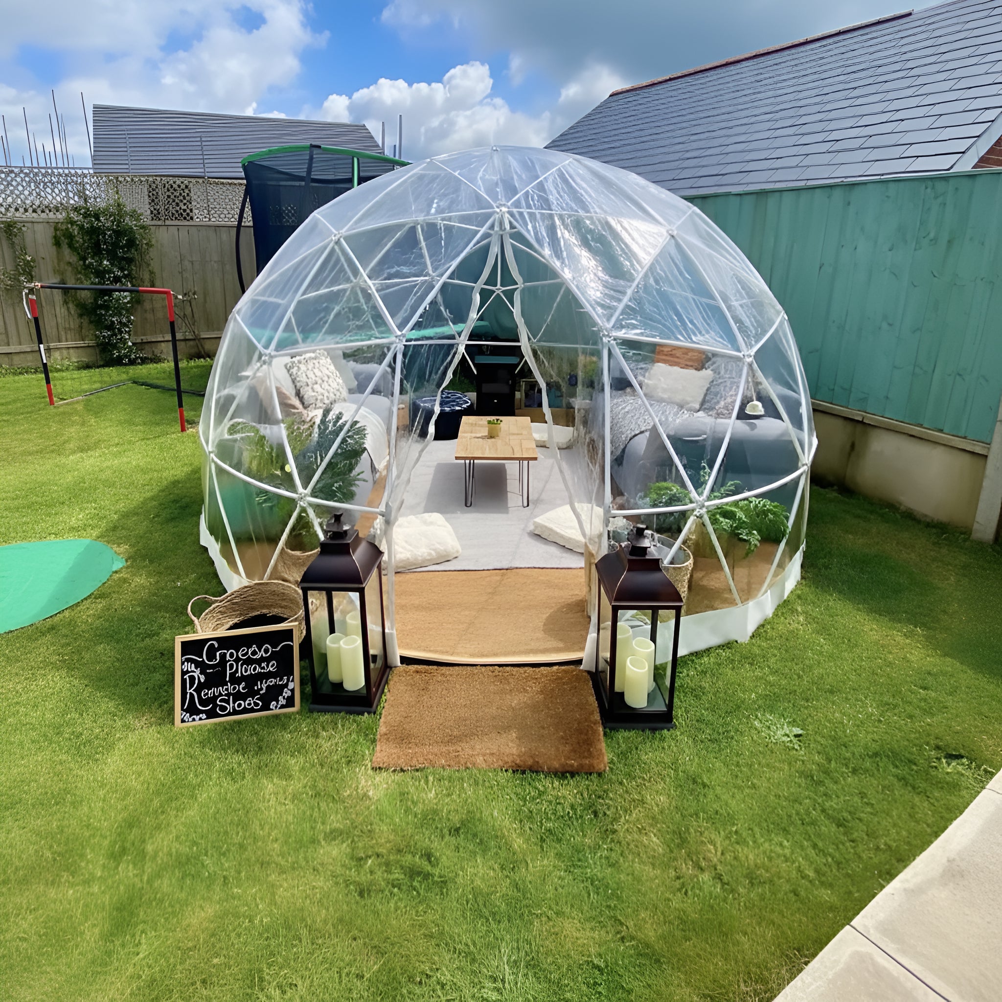 Aurelia SkyDome Luxe Clear Glamping Igloo Dome