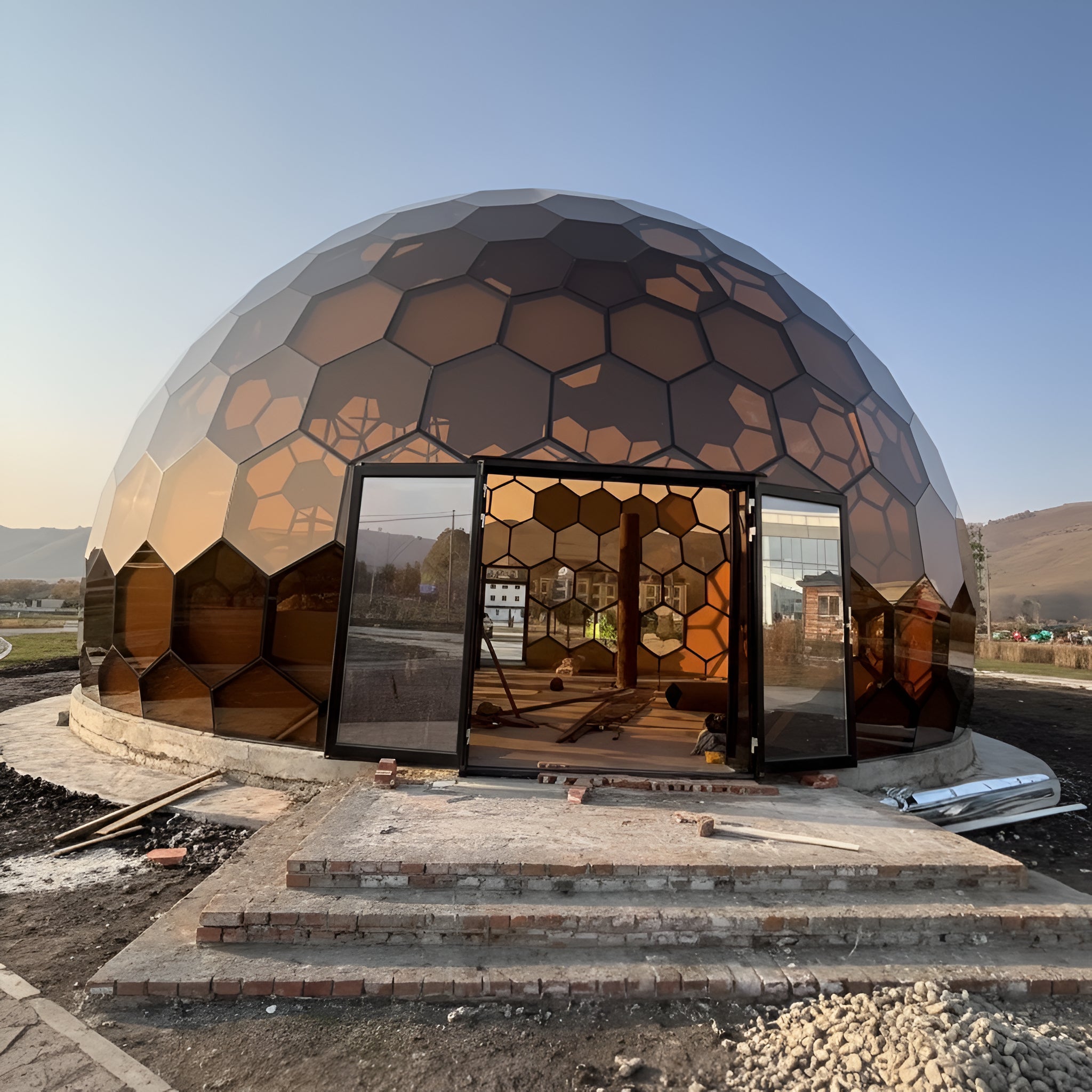 Solara AmberCell Premium Glamping Igloo Dome