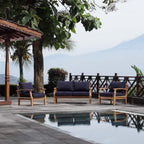 Marina 3 Piece Outdoor Patio Teak Set by Modway