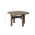 Saratoga 4-Piece Outdoor Patio Teak Wood Furniture Set by Modway