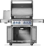 Patio Elegance Gas Grill Rogue PRO‑S 525 RSIB with Infrared Side and Rear Burners